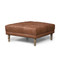 Four Hands Williams Sectional- Natural Washed Chocolate - Ottoman