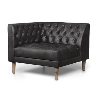 Four Hands Williams Sectional- Natural Washed Ebony - Laf Piece