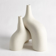 Stretch Vase - Cream Stone - Lg