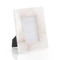 White Translucent Agate Picture Frame