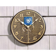 Blue Dard Hunter Rose Clock main image