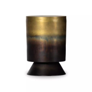 Four Hands Antonella End Table - Rustic Brass Ombre