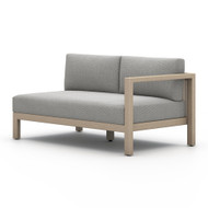 Four Hands BYO: Sonoma Outdoor Sectional - Raf Sofa Piece - Washed Brown - Faye Ash