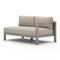 Four Hands BYO: Sonoma Outdoor Sectional - Raf Sofa Piece - Weathered Grey - Faye Sand