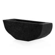 Four Hands Centro Wood Bowl - Carbonized Black