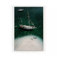 Four Hands Charter Ketch by Slim Aarons - 24"X36"