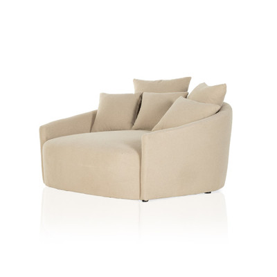 Four Hands Chloe Media Lounger - Socorro Taupe
