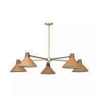 Four Hands Cullen Chandelier - Natural Walnut