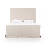 Four Hands Daphne Slipcover Bed - Brussels Natural - Queen