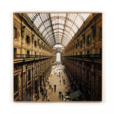 Four Hands Galleria Vittorio Emanuele II by Slim Aarons - 48"X48"
