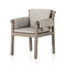 Four Hands Galway Outdoor Dining Chair - Weathered Grey