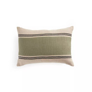 Four Hands Handwoven Merido Pillow - Sage - 14"X20" - Cover + Insert