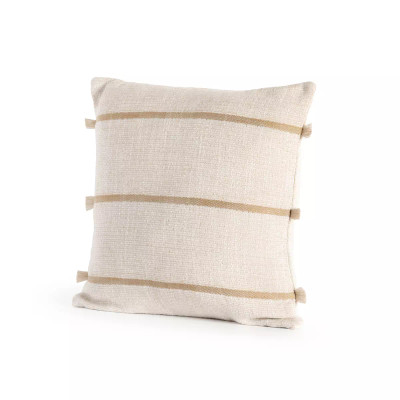 Four Hands Hendry Pillow - Aris Cream - Cover + Insert