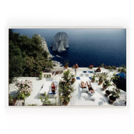 Four Hands IL Canille by Slim Aarons - 36"X24" - White Maple Floater