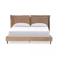 Four Hands Inwood Bed - King - Surrey Taupe