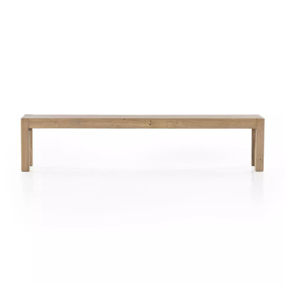 Four Hands Isador Dining Bench - 86" - Dry Wash Poplar