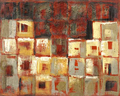 Art Classics Square Study in Red 2