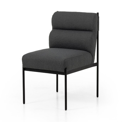 Four Hands Klein Dining Chair - Fiqa Boucle Slate