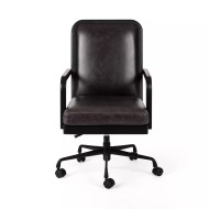 Four Hands Lacey Desk Chair - Brushed Ebony