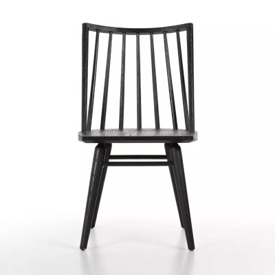Four Hands Lewis Windsor Chair - Black Oak