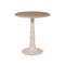 Four Hands Lucy Side Table - Ivory Cast Iron