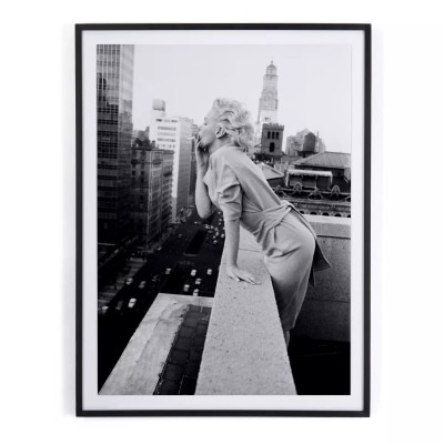 Four Hands Marilyn On The Roof II by Getty Images - 36X48"