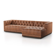 Four Hands Maxx 2 - Piece Sectional - Right Arm Facing - Heirloom Sienna - 109"