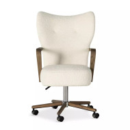 Four Hands Melrose Desk Chair - Sheepskin Natural
