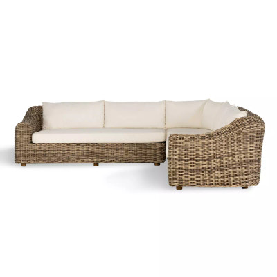 Four Hands Messina Outdoor 3Pc Sectional