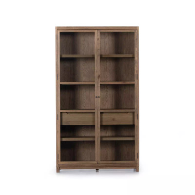 Four Hands Millie Cabinet - Drifted Oak Solid