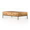 Four Hands Mitzie Coffee Table - Amber Mappa Burl