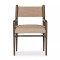 Four Hands Morena Dining Armchair - Alcala Fawn