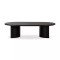 Four Hands Paden Coffee Table - Aged Black Acacia - 65"