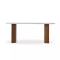 Four Hands Paden Large Console Table - Italian White Marble