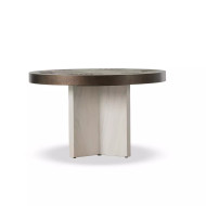 Four Hands Poker Table - Bleached Guanacaste