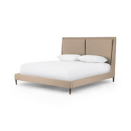 Four Hands Potter Bed - Antwerp Taupe - King