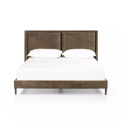 Four Hands Potter Bed - King - Surrey Olive