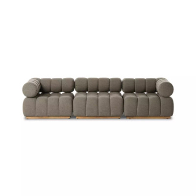 Four Hands Roma Outdoor 3 - Piece Sectional - Alessi Fawn - Sofa