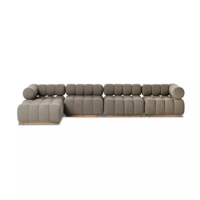 Four Hands Roma Outdoor 4 - Piece Sectional - Alessi Fawn