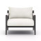 Four Hands Sherwood Outdoor Chair, Bronze - Natural Ivory