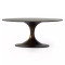 Four Hands Simone Round Coffee Table - Antique Rust