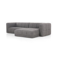 Four Hands Tavi 2 - Piece Sectional - Alcala Graphite - Right Chaise