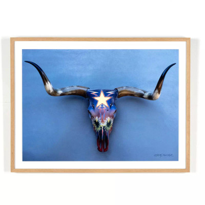 Four Hands Texas Cahoots by Boyd Elder - 40"X30"