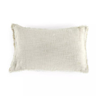 Four Hands Tharp Outdoor Pillow - Natural Cream - 16"X24" - Cover + Insert