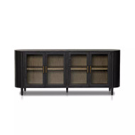 Four Hands Tolle Sideboard - Drifted Matte Black
