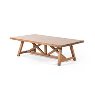 Four Hands Trellis Coffee Table - Waxed Pine