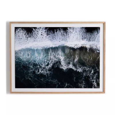 Four Hands Wave Break 1 by Michael Schauer - 40"X30"