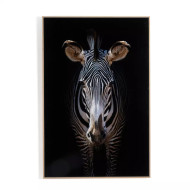 Four Hands Zebra Stare by Getty Images - 32X48"