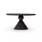 Four Hands Bibianna Dining Table - Worn Black Marble