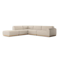 Four Hands Dana Outdoor 4 - Piece Sectional - Right Arm Facing W/ Ottoman